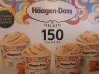 Gelato 150 calories Caramel Swirl