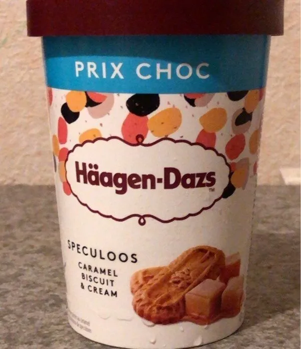 Häagen-Daaz Speculoos caramel biscuit & cream (Prix choc)