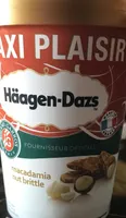 Crème glacée vanillas macadamia nut brittle