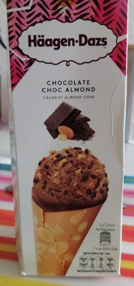 Choclate choc almond