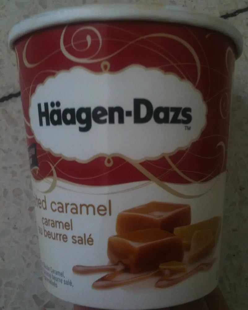 Häagen-Dazs - Salted Caramel (Caramel au beurre salé)