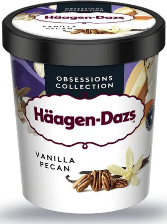 Glace vanille pécan