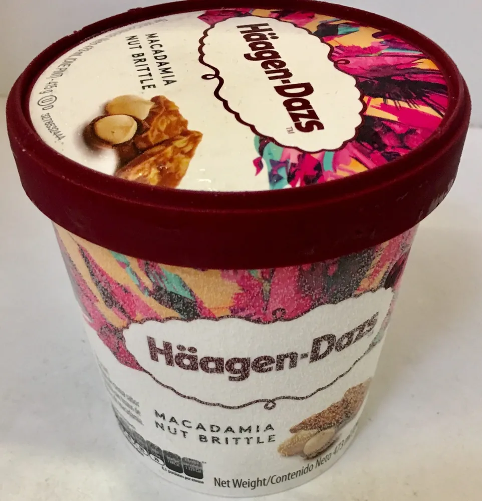 Helado Macadamia Nut Brittle Häagen-Dazs