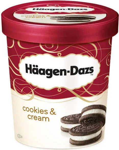 Haagen-Dazs Helado Cookies & Cream
