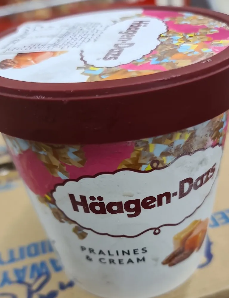 Häagen Dazs pralines cream