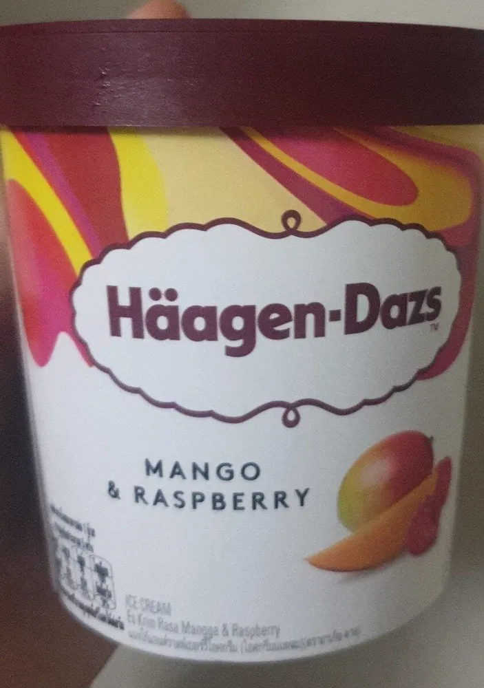 mango and rasberry