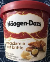 Glace macadamia