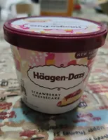 Helado Strawberry cheesecake