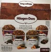 Chocolate collection tarrinas de helado distintas