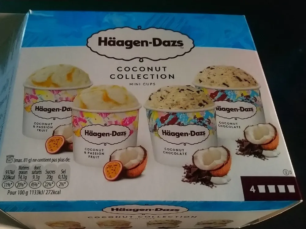 Häagen-Dazs Coconut Collection MINI CUPS