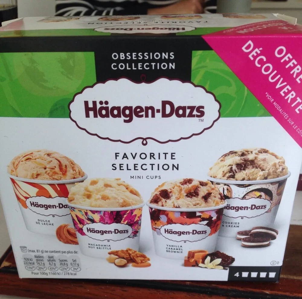 Favorite selection mini cup
