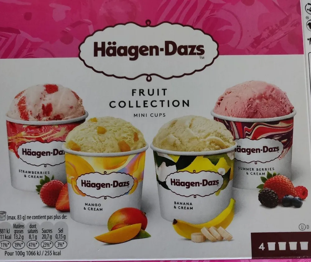 Mini cups Fruit Collection