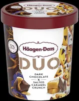 Häagen-Dazs DUO Dark Chocolate & Salted Caramel Crunch Pint