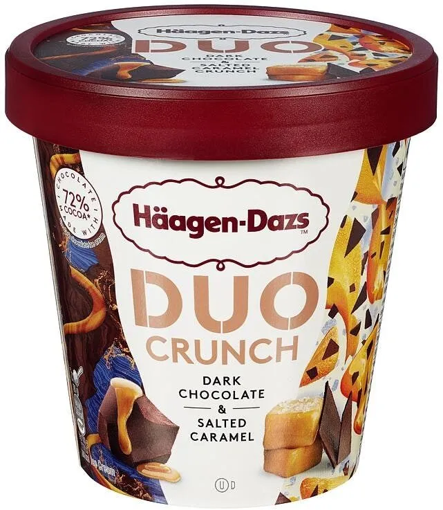 Duo Chocolate & Salted Caramel 420 ml