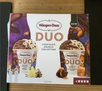 Duo chocolate crunch ice cream