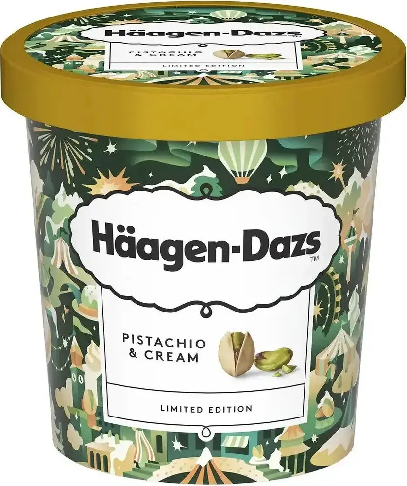 Pistachio & cream