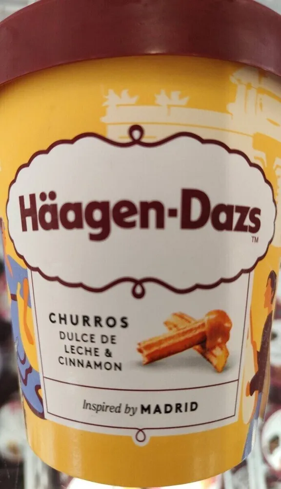 Churros Dulce de Leche & Cinnamon Ice cream