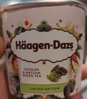Cookies and Matcha Green Tea Ice Cream