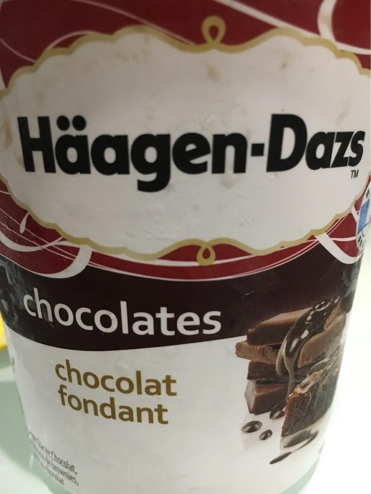 Glaces Secret Sensations chocolat fondant Haagen dazs