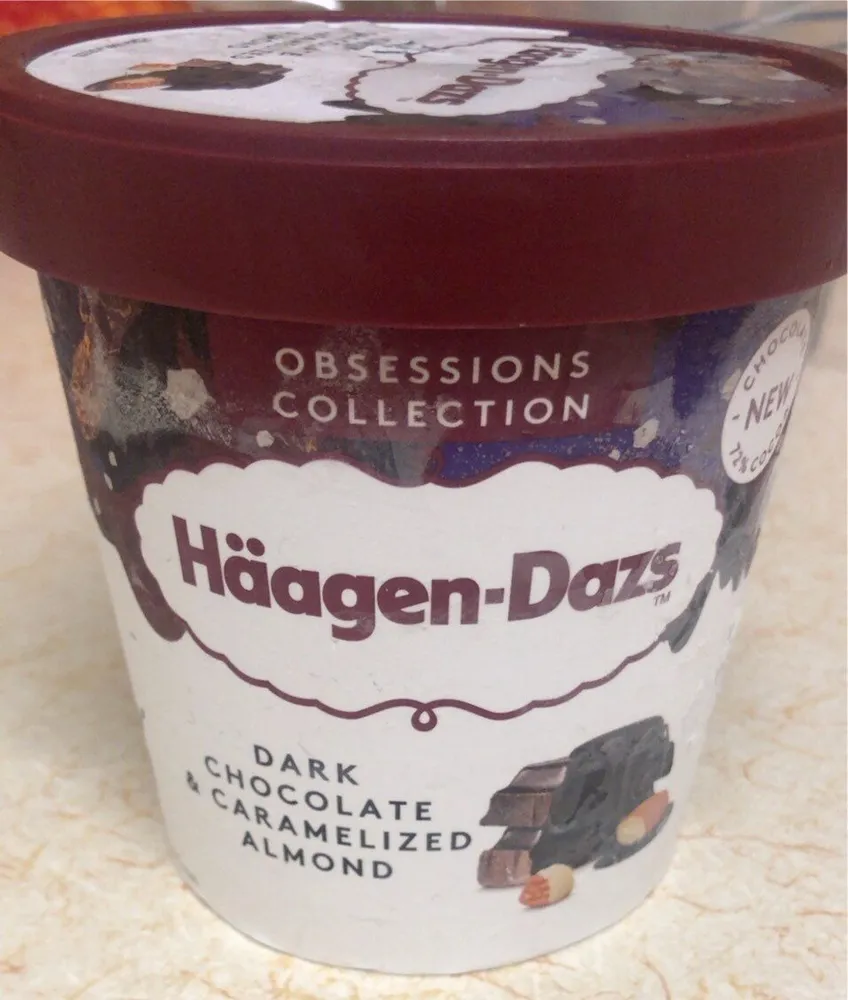 Dark chocolate & Caramelized almond