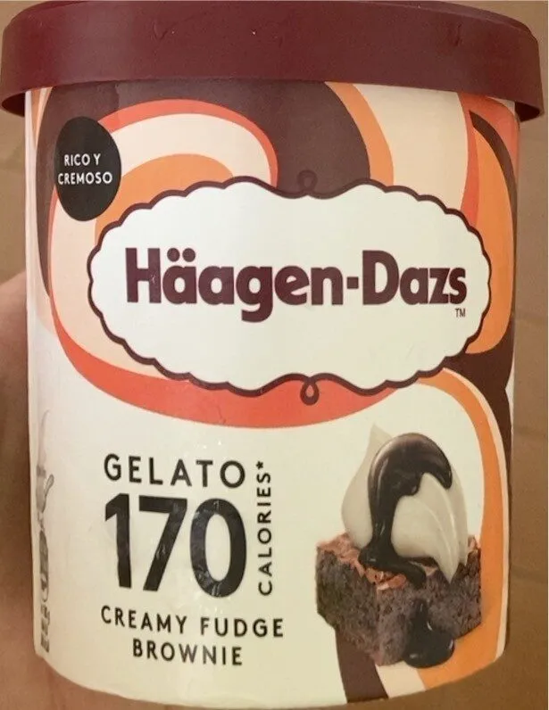 Gelato 170 creamy fudge brownie