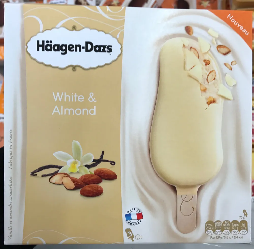White & Almond