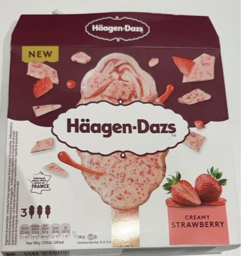 Creamy strawberry