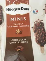 Mini Bâtonnets vanille caramel almond / chocolat almond