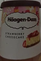 Helado strawberry cheesecake