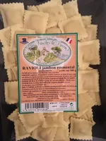 Ravioli jambon emmental