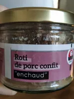 Rôti de porc confit