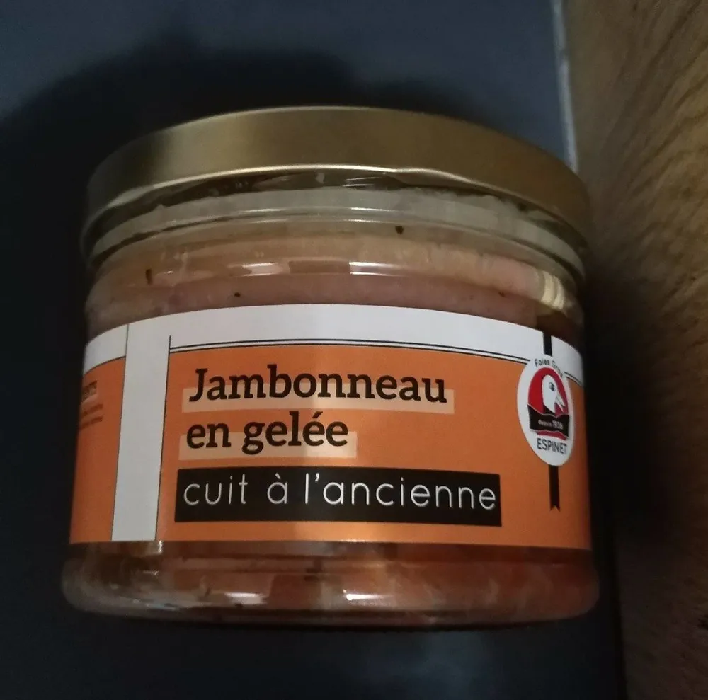 Jambonneau de gelée cuit à l'ancienne