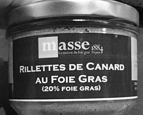 Rillettes de canard au foie gras