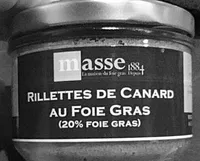 Rillettes de canard au foie gras