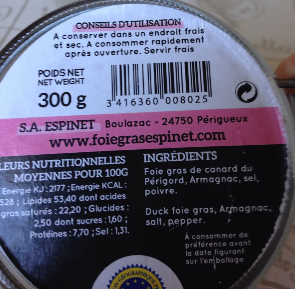 Foie Gras du Périgord