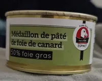 Médaillon de pâté de foie de canard