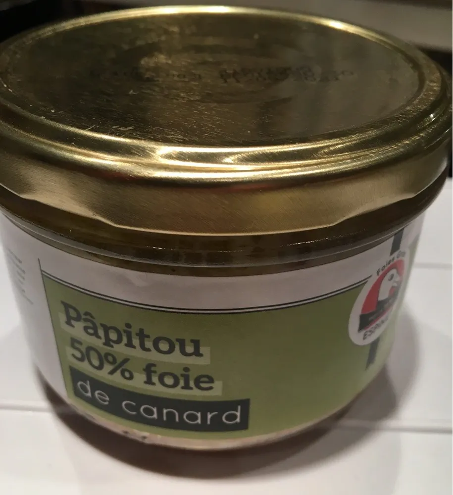 Pâpitou 50% foie de canard