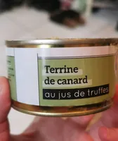 Terrine de canard au jus de triffe