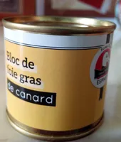 Bloc de foie gras de canard