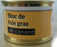 Bloc de foie gras de canard