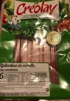 Galantine de volaille au combava