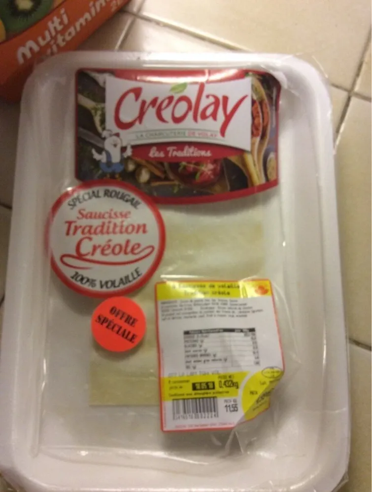 Saucisse créole