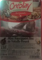 Mini saucisson sec de volaille piment