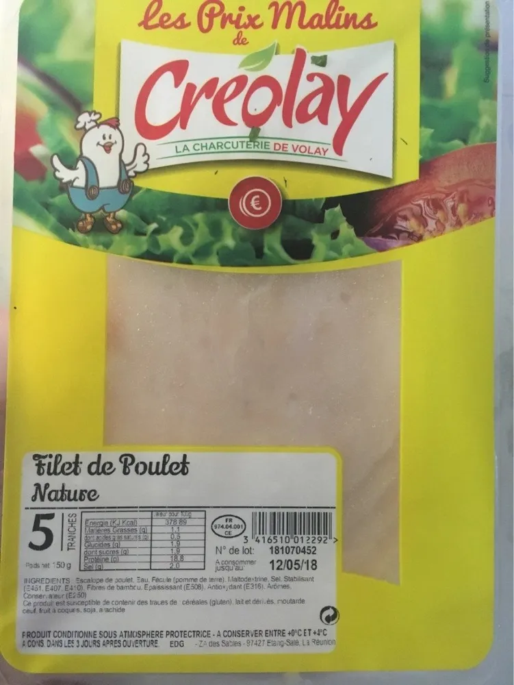 Filet poulet nature