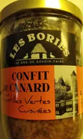 Confit de canard aux lentilles vertes cuisinées