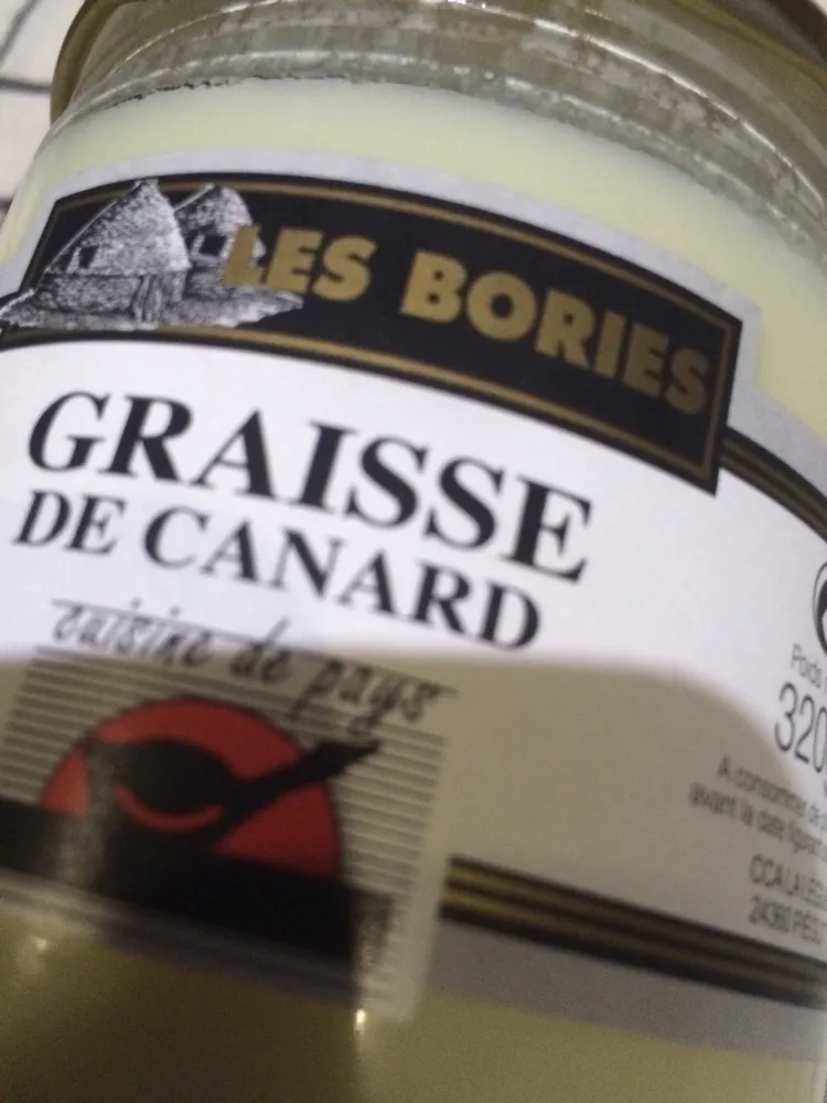 Graisse de canard