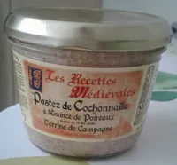 Pastez de Cochonaille à l'émincé de poireau devenu au fil du temps Terrine de campagne