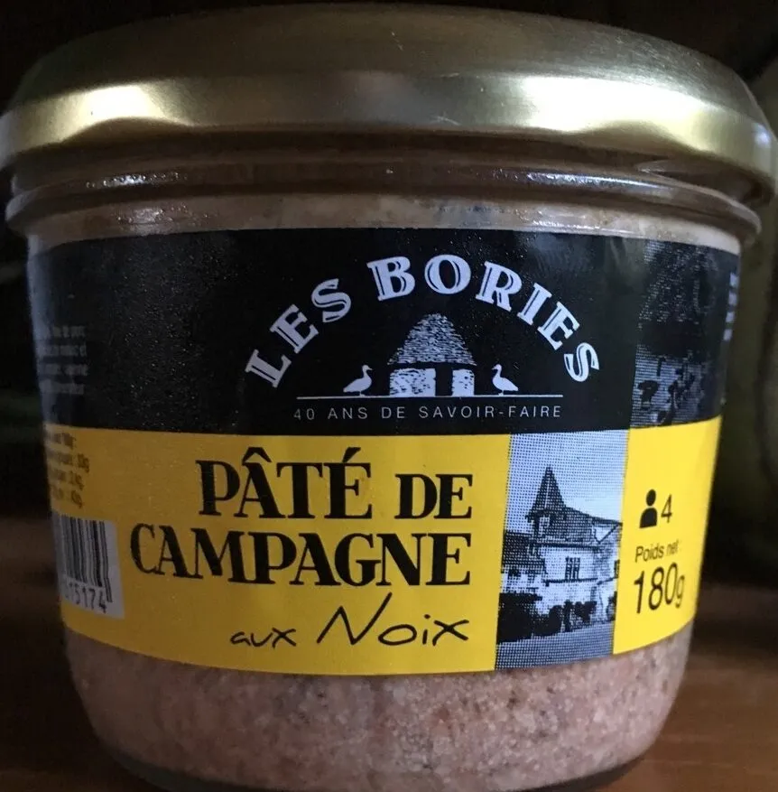 Pâté de campagne aux noix