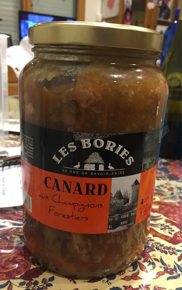 Canard aux champignons