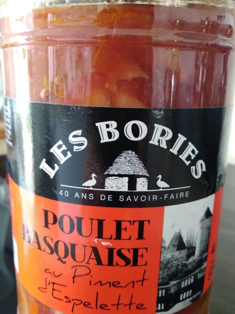Poulet basquaise